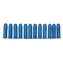 A-Zoom Aluminum Snap Caps .38 SPEC Blue 12/pk - A-Zoom