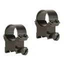 Weaver Sure Grip Detachable Aluminum Scope Rings (4-Screws) 1" X-High Matte Clam - Weaver Scope Mounts