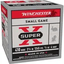 Winchester Super-X High-Brass Shotshells .410 ga 2-1/2" 1/2 oz 1245 fps #4 25/ct - Winchester