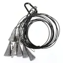 Higdon Outdoors Battleship Rig 54" with 6oz Weight 6pk - Higdon-Outdoors