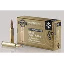 PPU Match Rifle Ammunition .223 Rem Match 75 gr HPBT 2720 fps 20/ct - Ppu