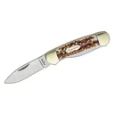 Uncle Henry 11UH Large Canoe Folding Knife 3 3/5" Blade Next Gen Staglon Handle - Uncle-Henry