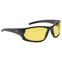 Walker's IKON Carbine Shooting Glasses Black with Amber Lens - Walkers Game Ear