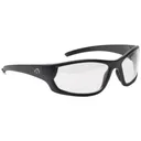 Walker's IKON Carbine Shooting Glasses Black with Clear Lens - Walkers Game Ear