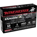 Winchester Double X High-Velocity Buckshot Shotshells 12 ga 3" 12 plts #00 1450 fps 5/ct - Winchester