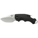 Kershaw Shuffle Folding Steel Knife 2-1/4" Drop Point Blade Black Handle - Kershaw