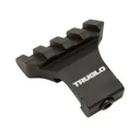 Truglo 2" Offset Picatinny 45 Degree Angled Rail Mount w/Recoil Lug - Truglo