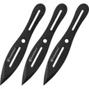 Smith & Wesson 3 8" Throwing Knives 4 1/4" Blade Black - Smith-Wesson