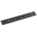 Ruger Weaver-Style Aluminum 22 Target Pistol Scope Base Adapter for Mark IV/Mark III/Mark II & 22/45 .22 Black Anodized 1-piece - Ruger