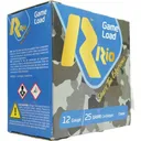 Rio Top Game HV Shotshells 12 ga 2 3/4" 3 3/4 dr 1 1/4 oz #5 1330 fps 25/ct - Rio