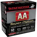 Winchester AA Super Pigeon Shotshells 12 ga 2-3/4" 1-1/4 oz 1220 fps #7.5 25/ct - Winchester