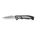 Old Timer Trail Boss Caping Knife 3 7/10" Fixed Blade Black and Grey - Old Timer