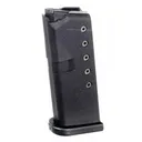 ProMag Steel Handgun Magazine Glock 43 9mm Black Polymer 6/rd - Promag