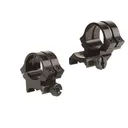 Weaver Quad Lock Detachable Scope Rings 1" High Extension - Black - Weaver