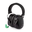 Radians Maximus Passive Ear Muffs 28dB Black with Green Ear Plugs 33dB - Radians