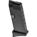 KCI USA Glock 43 Handgun Magazine 9mm Luger 6/rd Black with Grip Extender - Kci-Usa