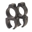 Leupold 2-Piece Rifleman Detachable See-Thru Rings. 22 Rimfire, 3/8" Grooves, Matte - Leupold