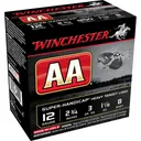 Winchester AA Target 12 ga 2-3/4"  1-1/8 oz #8 1250 fps - 25/ct - Winchester