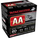 Winchester AA Target 20 ga 2-3/4"  1 oz #7.5  - 25/ct - Winchester