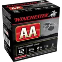 Winchester AA Target 12 ga 2-3/4" 2 1/2 dr 1-1/8 oz #8 25/ct - Winchester
