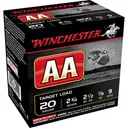Winchester AA Target 20 ga 2-3/4"  7/8 oz #9  - 25/ct - Winchester
