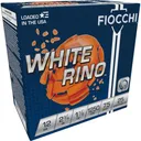 Fiocchi Exacta White Rino Shotshells 12ga 2-3/4" 1-1/8oz 1250 fps #7.5 25/ct - Fiocchi