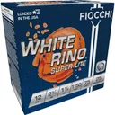 Fiocchi White Rino Super Lite Shotshells 12 ga 2-3/4" 1-1/8oz 1150 fps #7.5 25/ct - Fiocchi Ammo