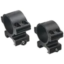 Tasco Angle-Loc Weaver-Style Aluminum Detachable Scope Rings 1" Medium, Matte - Tasco