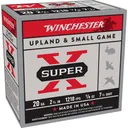 Winchester Super-X Game Shotshells 20 ga 2-3/4" 7/8 oz 1210 fps #7.5 25/ct - Winchester