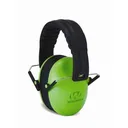 Walker's Game Kids Folding Passive Ear Muffs-Lime Green - Walkers Game Ear