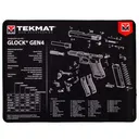 TekMat 15x20 Ultra Premium Gun Cleaning -  Glock G4 - Tekmat