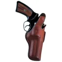 Bianchi Model 5BHL Thumbsnap - Ruger/Colt/SW 44M  5.5"-6", Right Hand, Plain Tan - Bianchi