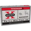 Winchester Super-X Buckshot Shotshels 12 ga 2-3/4" 1325 fps #4B 5/ct - Winchester
