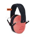 Walker's Small Passive Folding Ear Muffs - Coral 23dB NRR - Walker-S