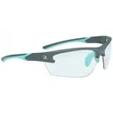 Radians Ladies Range Shooting Glasses Aqua & Charcoal with Clear Lens - Radians