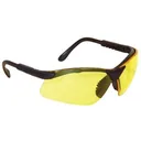 Radians Revelation Sporting Goods Shooting Glasses Black with Amber Lens - Radians