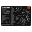 TekMat 11x17 Gun Cleaning Mat- Ruger Mark IV TekMat - Tekmat