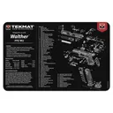 TekMat 11x17 Gun Cleaning Mat- Walther PPQ Mod2 - Tekmat