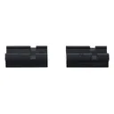 Weaver 2-Piece (Pairs) Top Mount Aluminum Scope Base - Matte - Browning LA - Weaver