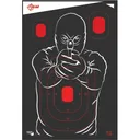 Allen EZ Aim Splash Non-Adhesive Bad Guy Target 12x18 - 5/ct - Allen