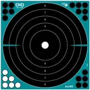 Allen Girls with Guns Splash Adhesive Bullseye 12" - 5/ct - Allen