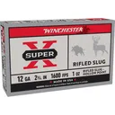 Winchester Super-X Slug Shotshells 12 ga 2-3/4" 1 oz 1600 fps Slug 5/ct - Winchester