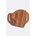 Bianchi Remedy 57 Belt Slide Holster for Colt Gov't 1911 Plain Tan RH - Bianchi