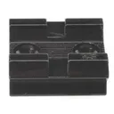 Weaver Standard Top Mount Aluminum Scope Base - Gloss Black - #43 - Remington FRONT/REAR - Weaver