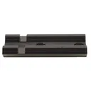 Weaver Standard Top Mount Aluminum Extension Scope Base - Gloss Black - #402 - Anschutz 1568, Savage 10 FRONT - Weaver
