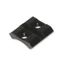 Weaver Standard Top Mount Aluminum Scope Base - Black - #19 - For Anschutz, Churchill, H&R, New England Firearms, Savage, Winchester - Weaver