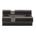 Weaver Standard Top Mount Aluminum Scope Base - Gloss Black - #61A - CVA Octagon FRONT/REAR - Weaver Scope Mounts