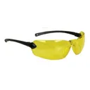 Radians Overlook Shooting Glasses Black with Amber Lens - Radians
