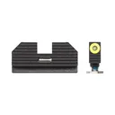 Night Fision Costa Ludus Night Sight Set Yellow Front Black Back for Glock - Night-Fision
