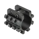 NcStar 12 ga Shotgun Tri-Rail Weaver Style Mount for 1" Mag Tube - Ncstar